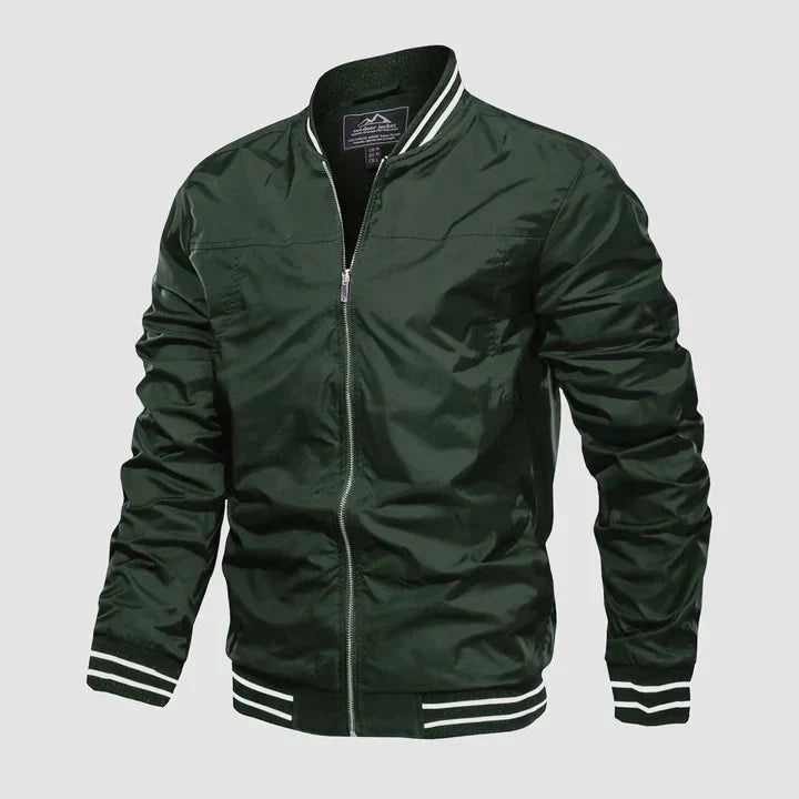 Bomberjacke - Leichte Harrington-Sommerjacke mit Reißverschluss für Männer-HauteBerlin