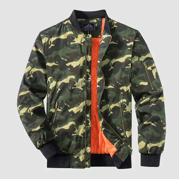 Bomberjacke | Reißverschluss | Leicht | Winddicht | Herrenjacke-HauteBerlin