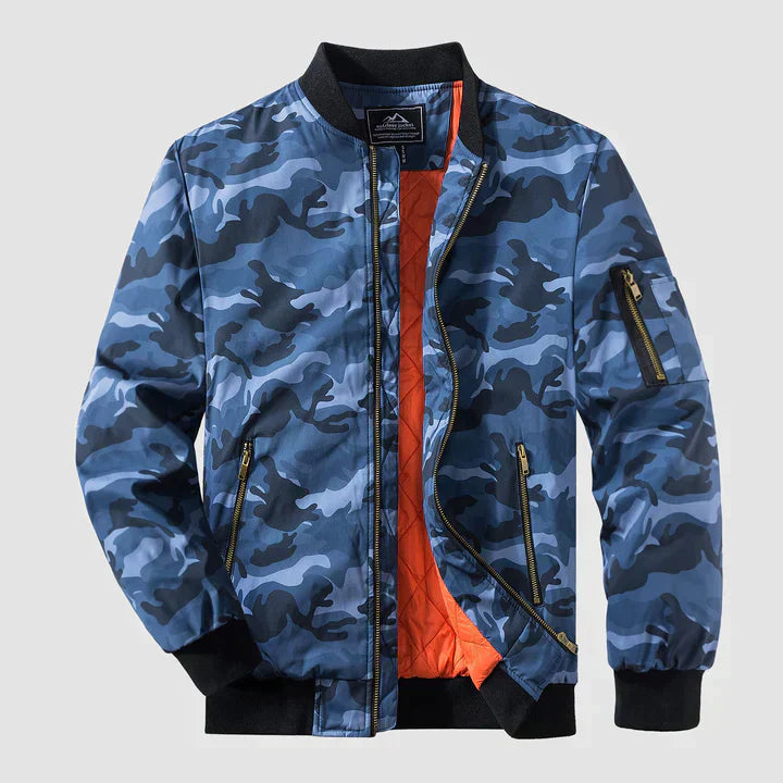 Bomberjacke | Reißverschluss | Leicht | Winddicht | Herrenjacke-HauteBerlin