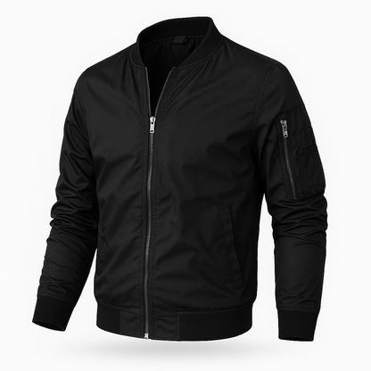 Bomberjacke | Reißverschluss | Winddicht | Sommerjacke | Herrenjacke-HauteBerlin