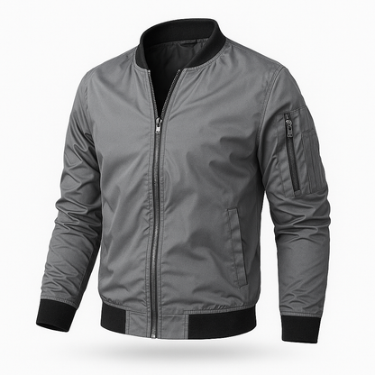 Bomberjacke | Reißverschluss | Winddicht | Sommerjacke | Herrenjacke-HauteBerlin