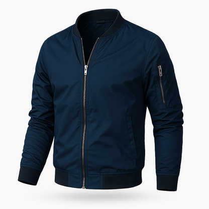Bomberjacke | Reißverschluss | Winddicht | Sommerjacke | Herrenjacke-HauteBerlin