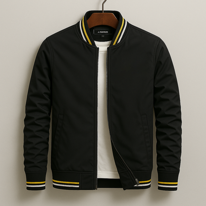 Bomberjacke | Reißverschluss | Winddicht | Übergangsjacke | Herrenjacke-HauteBerlin