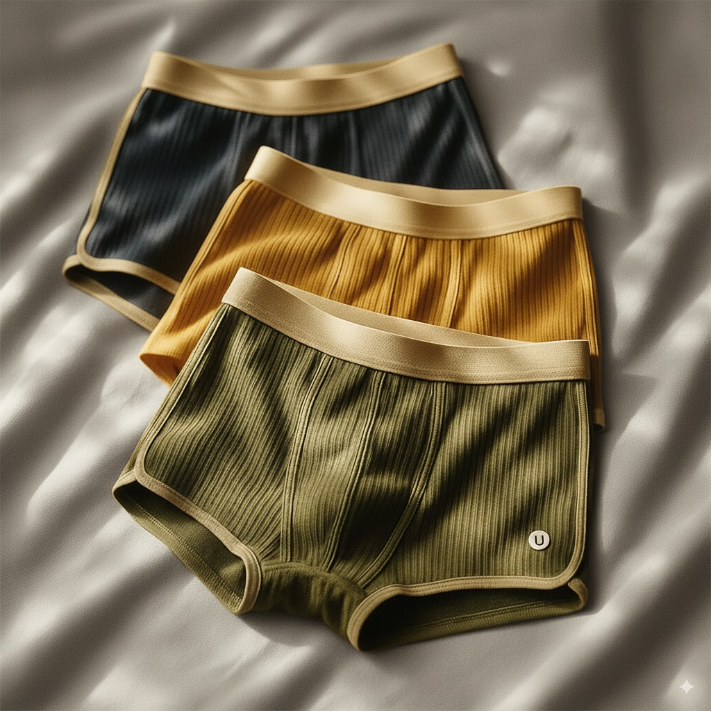 Boxershorts - Bequemes 3er Set Boxershorts für Männer-HauteBerlin