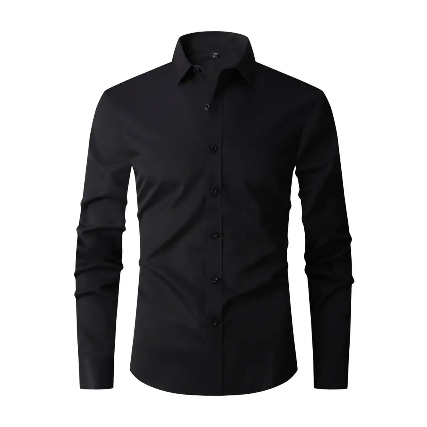 Bügelfreies Herrenhemd - Knitterfrei - Slim Fit - Hemd - Button-Up Hemd-HauteBerlin