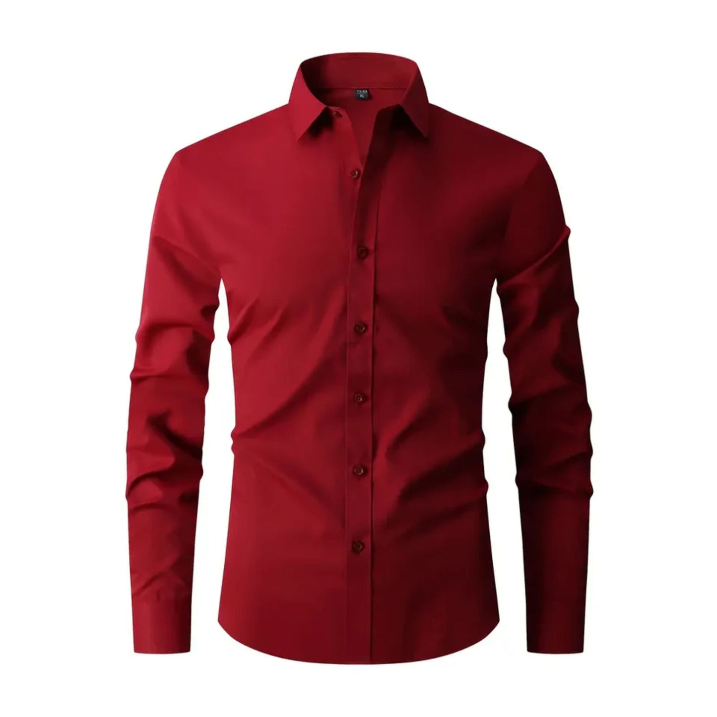 Bügelfreies Herrenhemd - Knitterfrei - Slim Fit - Hemd - Button-Up Hemd-HauteBerlin