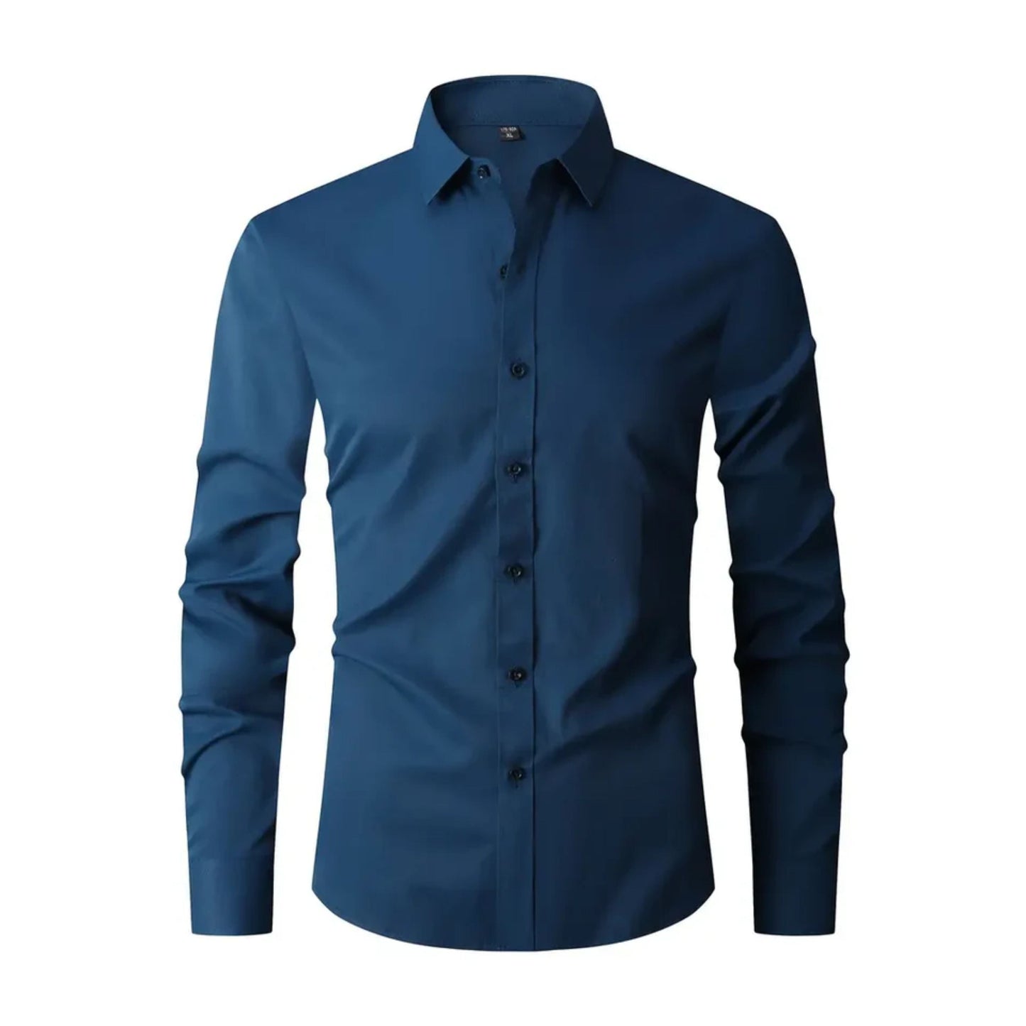 Bügelfreies Herrenhemd - Knitterfrei - Slim Fit - Hemd - Button-Up Hemd-HauteBerlin