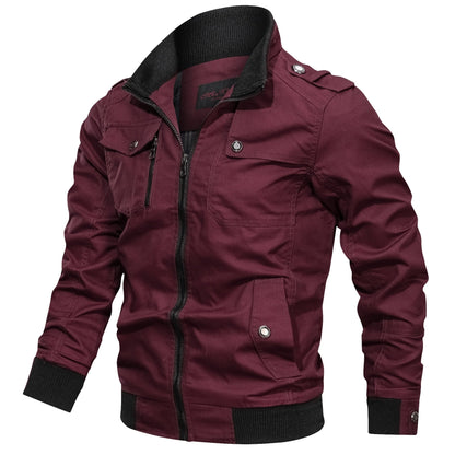 Cargo Jacket - Casual - Zip-Up - Übergangsjacke - Herrenjacke-HauteBerlin