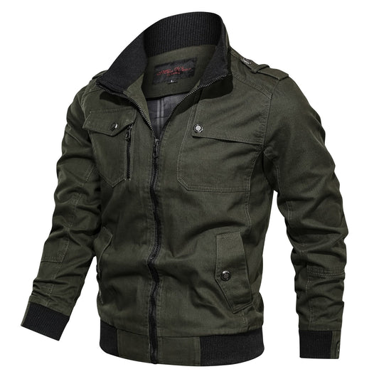 Cargo Jacket - Casual - Zip-Up - Übergangsjacke - Herrenjacke-HauteBerlin