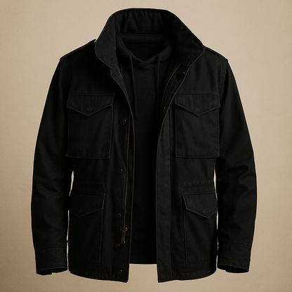 Cargo Jacket - Kordelzug - Parka - Army Jacket - Herrenjacke-HauteBerlin