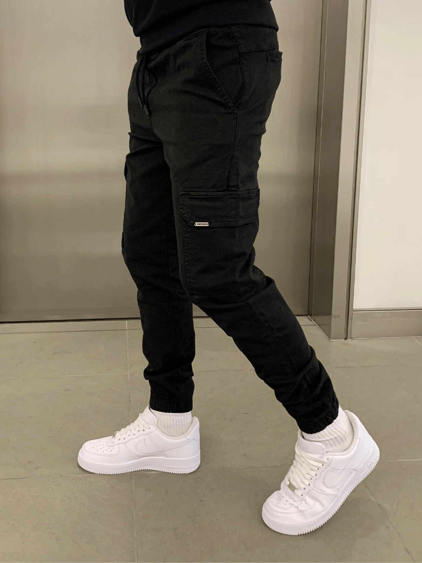 Cargo Jogger - Slim Fit - Kordelzug - Cargohosen - Herrenhosen-HauteBerlin