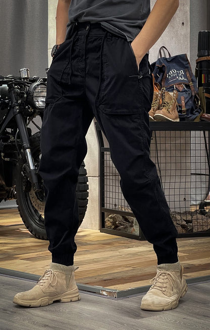 Cargo Jogger | Tactical | Drawstring | Cargohosen | Herrenhosen-HauteBerlin