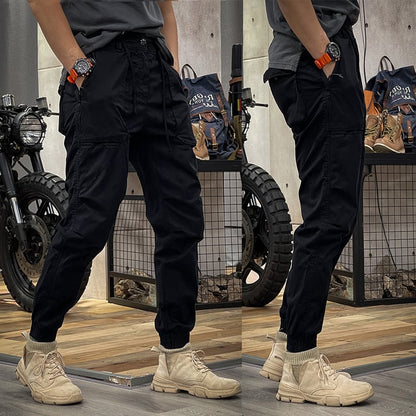 Cargo Jogger | Tactical | Drawstring | Cargohosen | Herrenhosen-HauteBerlin