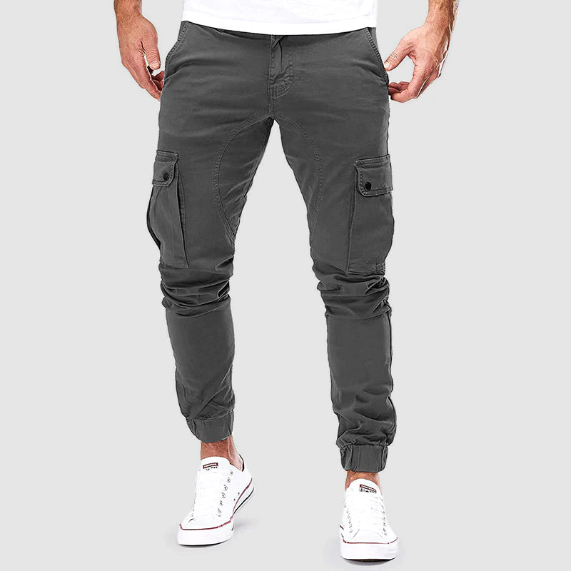 Cargo-Jogger – schmale, lässige Slim-Fit-Cargohose für Herren-HauteBerlin