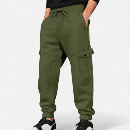 Cargo Joggers – Lässige Cargo-Jogginghose mit Kordelzug für Herren-HauteBerlin