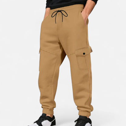 Cargo Joggers – Lässige Cargo-Jogginghose mit Kordelzug für Herren-HauteBerlin