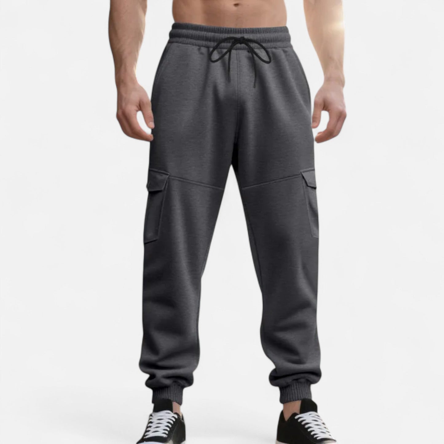 Cargo Joggers – Lässige Cargo-Jogginghose mit Kordelzug für Herren-HauteBerlin