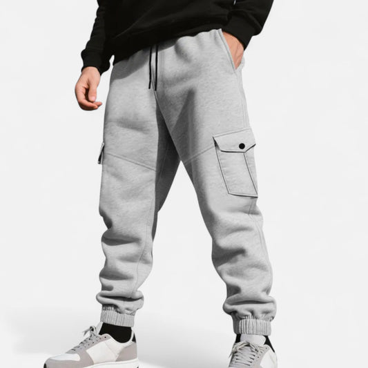 Cargo Joggers – Lässige Cargo-Jogginghose mit Kordelzug für Herren-HauteBerlin