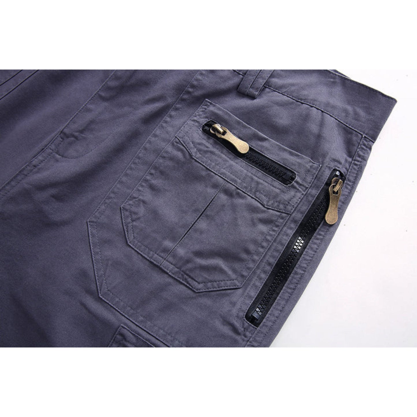 Cargo-Shorts | Freizeit | Taschen | Lange Shorts | Caprihosen für Männer-HauteBerlin