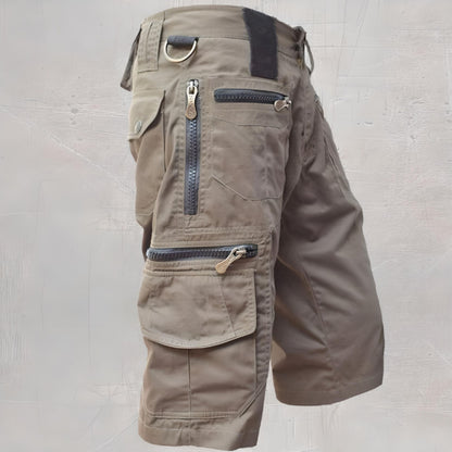Cargo-Shorts | Freizeit | Taschen | Lange Shorts | Caprihosen für Männer-HauteBerlin