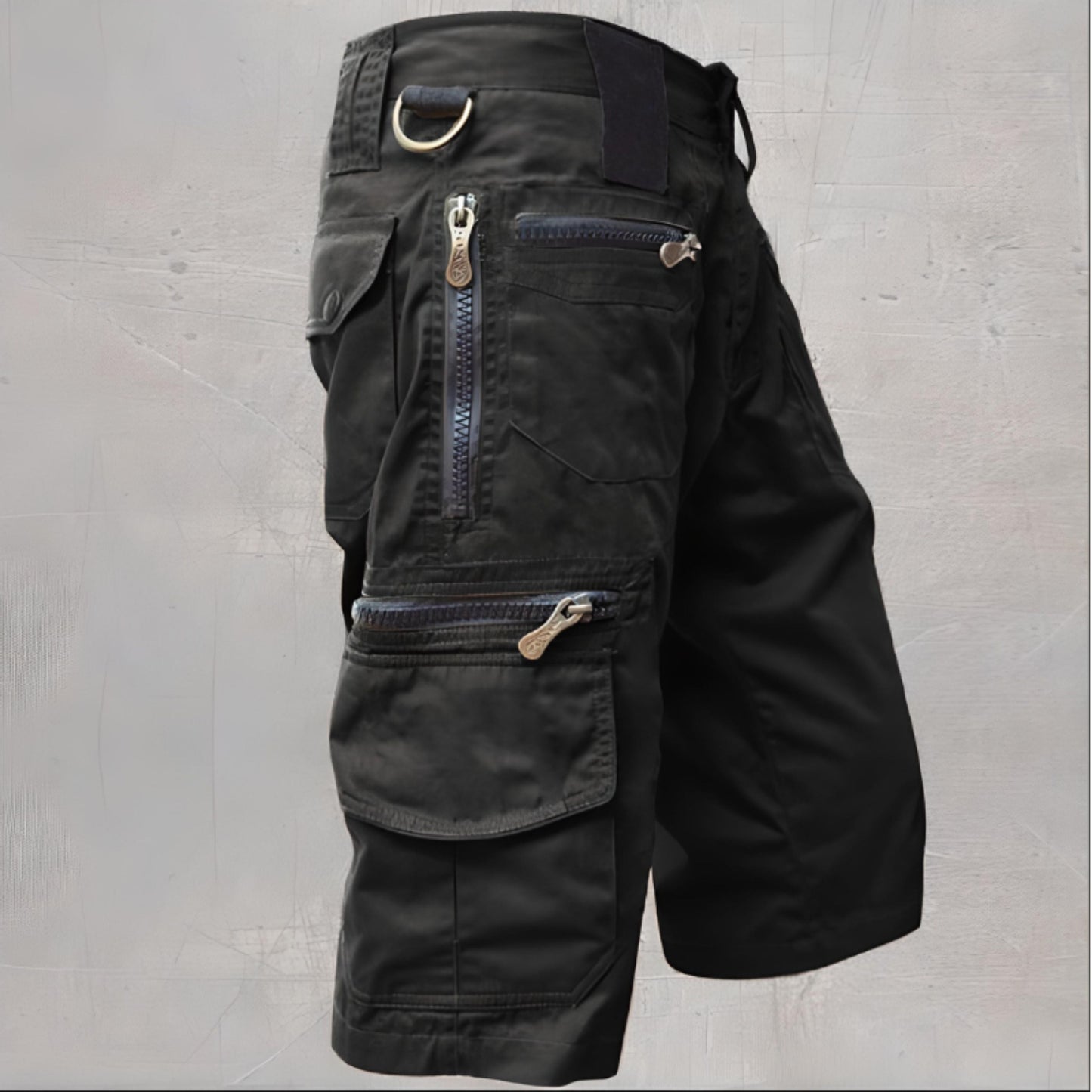Cargo-Shorts | Freizeit | Taschen | Lange Shorts | Caprihosen für Männer-HauteBerlin