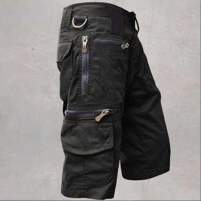 Cargo-Shorts | Freizeit | Taschen | Lange Shorts | Caprihosen für Männer-HauteBerlin
