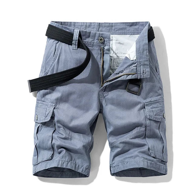 Cargo-Shorts – Lässige lange Cargoshorts für Männer mit Taschen-HauteBerlin