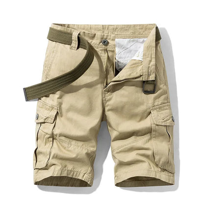 Cargo-Shorts – Lässige lange Cargoshorts für Männer mit Taschen-HauteBerlin