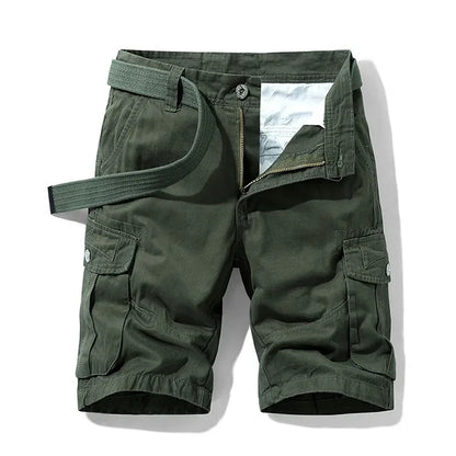 Cargo-Shorts – Lässige lange Cargoshorts für Männer mit Taschen-HauteBerlin