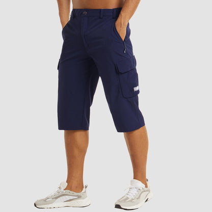 Cargo-Shorts – Lässige, schnell trocknende lange Cargo-Shorts für Männer-HauteBerlin