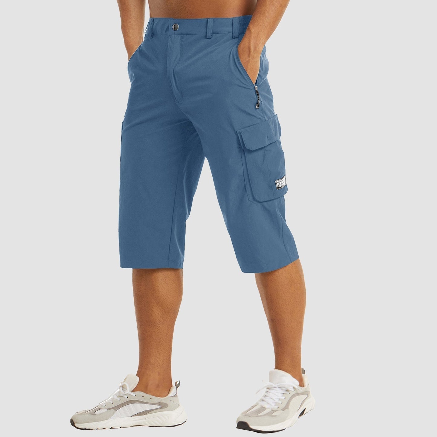Cargo-Shorts – Lässige, schnell trocknende lange Cargo-Shorts für Männer-HauteBerlin