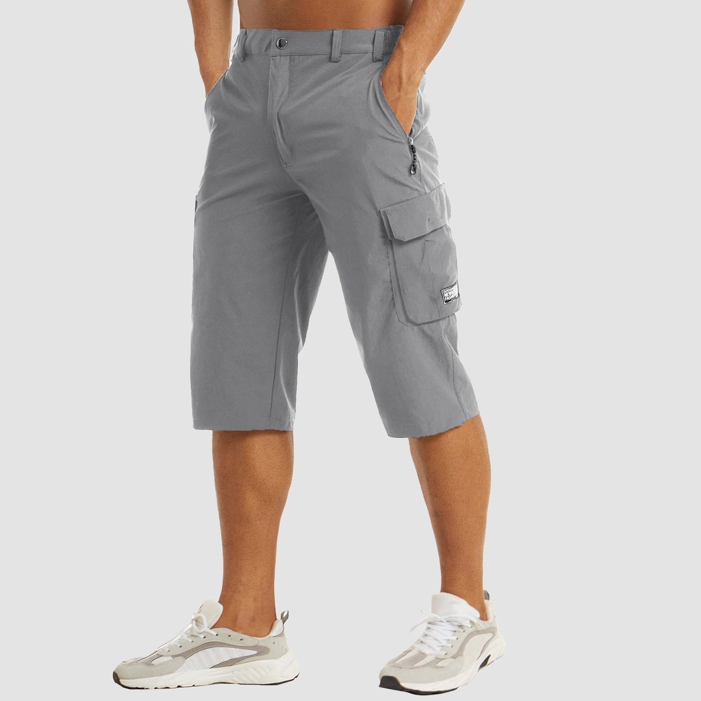 Cargo-Shorts – Lässige, schnell trocknende lange Cargo-Shorts für Männer-HauteBerlin