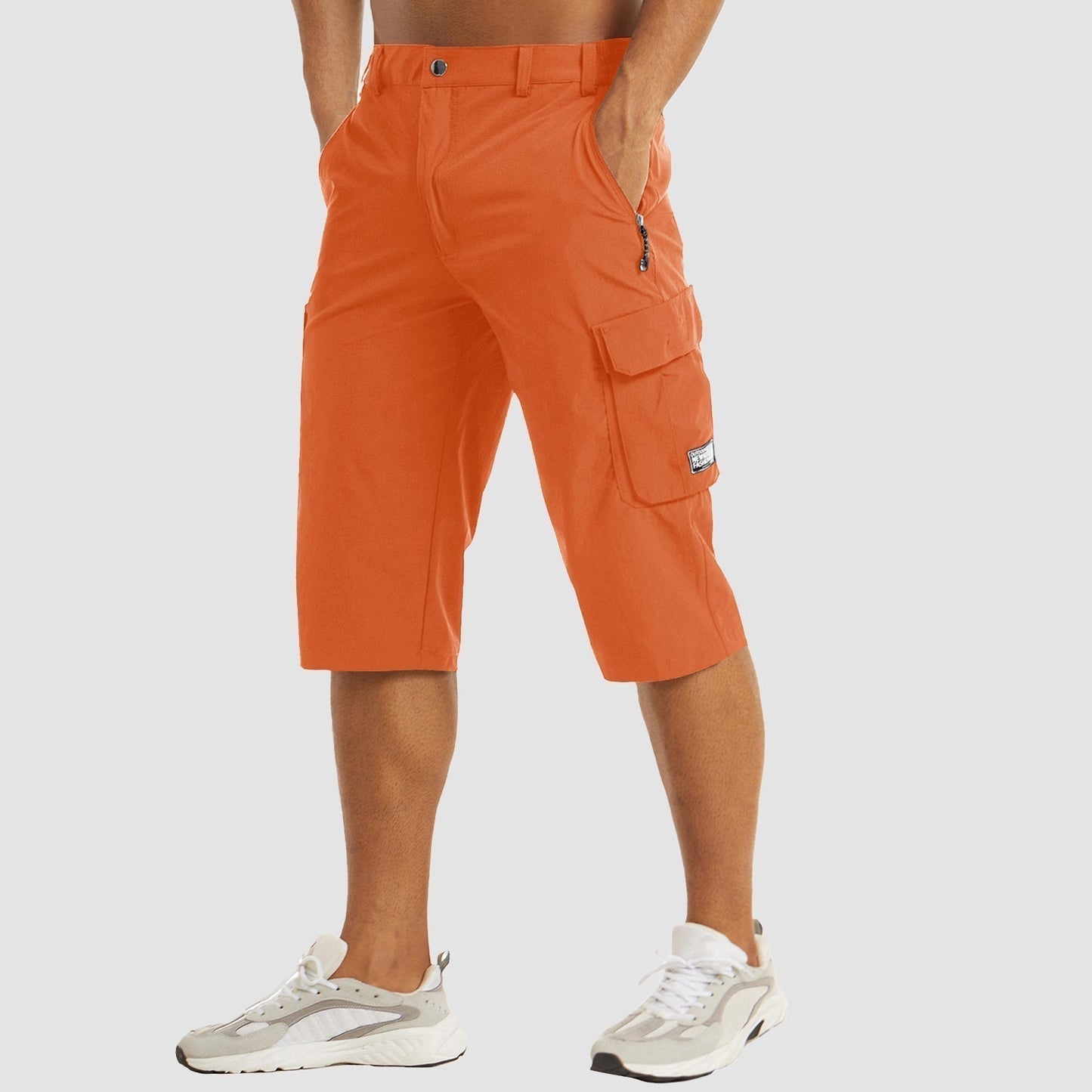 Cargo-Shorts – Lässige, schnell trocknende lange Cargo-Shorts für Männer-HauteBerlin