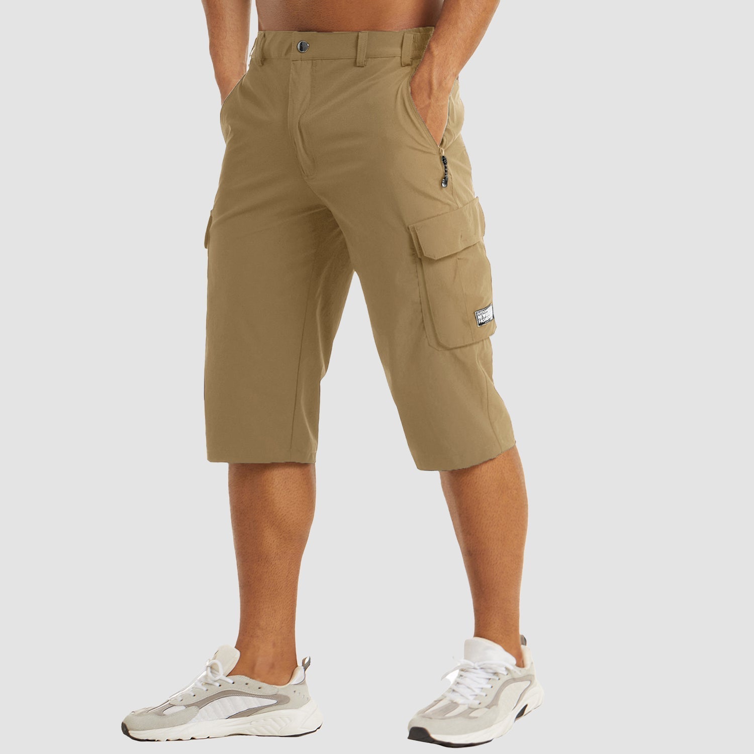 Cargo-Shorts – Lässige, schnell trocknende lange Cargo-Shorts für Männer-HauteBerlin