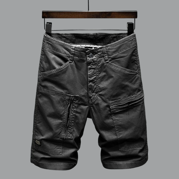 Cargo-Shorts | Stretch | Lockere Passform | Lange Shorts | Shorts für Herren-HauteBerlin