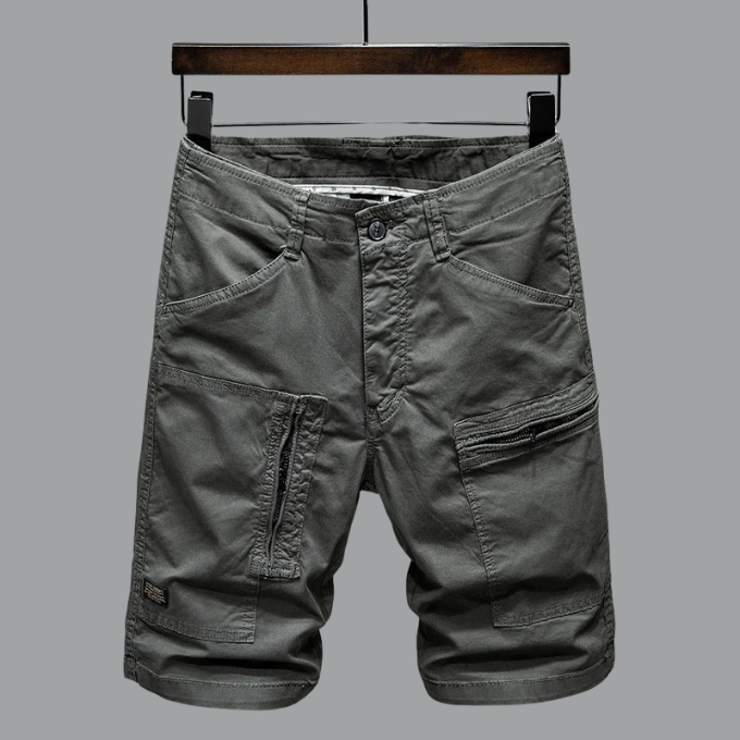 Cargo-Shorts | Stretch | Lockere Passform | Lange Shorts | Shorts für Herren-HauteBerlin