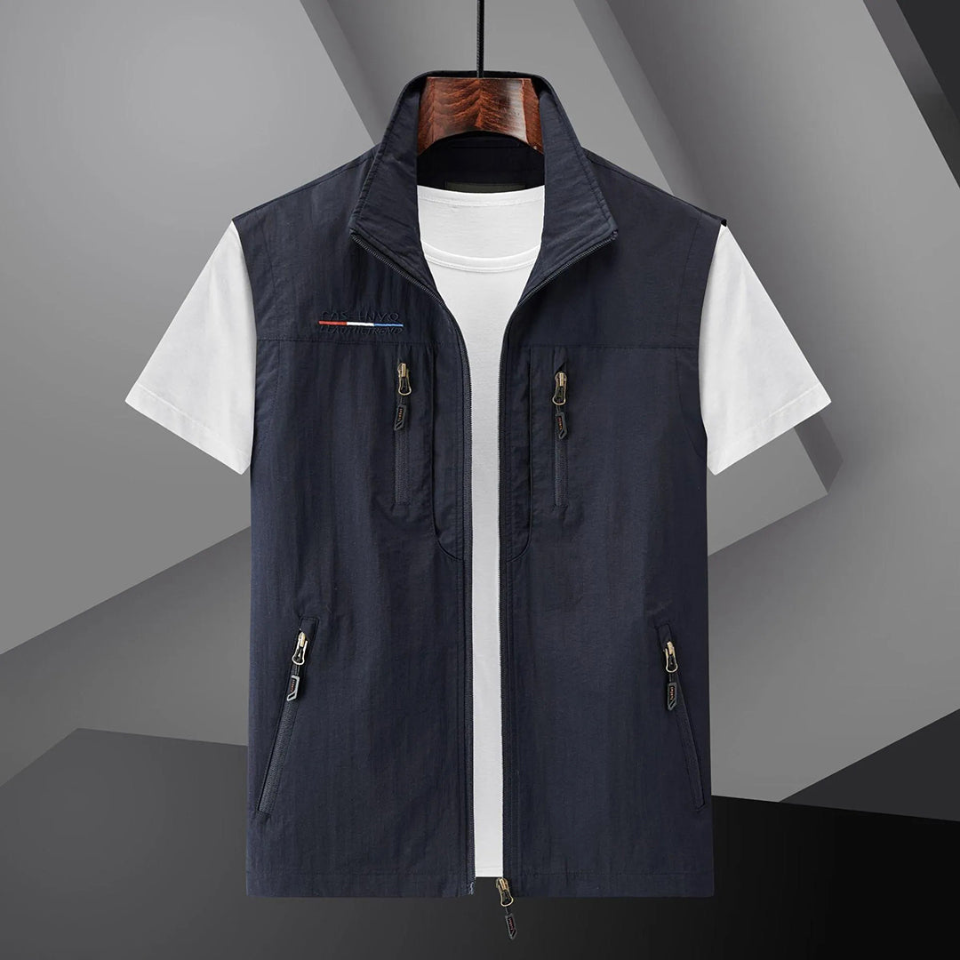 Cargo Weste - Herren Outdoor Tactical Vest Bodywarmer für den Sommer-HauteBerlin