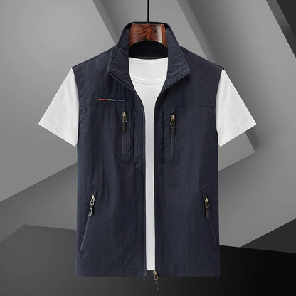 Cargo Weste - Herren Outdoor Tactical Vest Bodywarmer für den Sommer-HauteBerlin