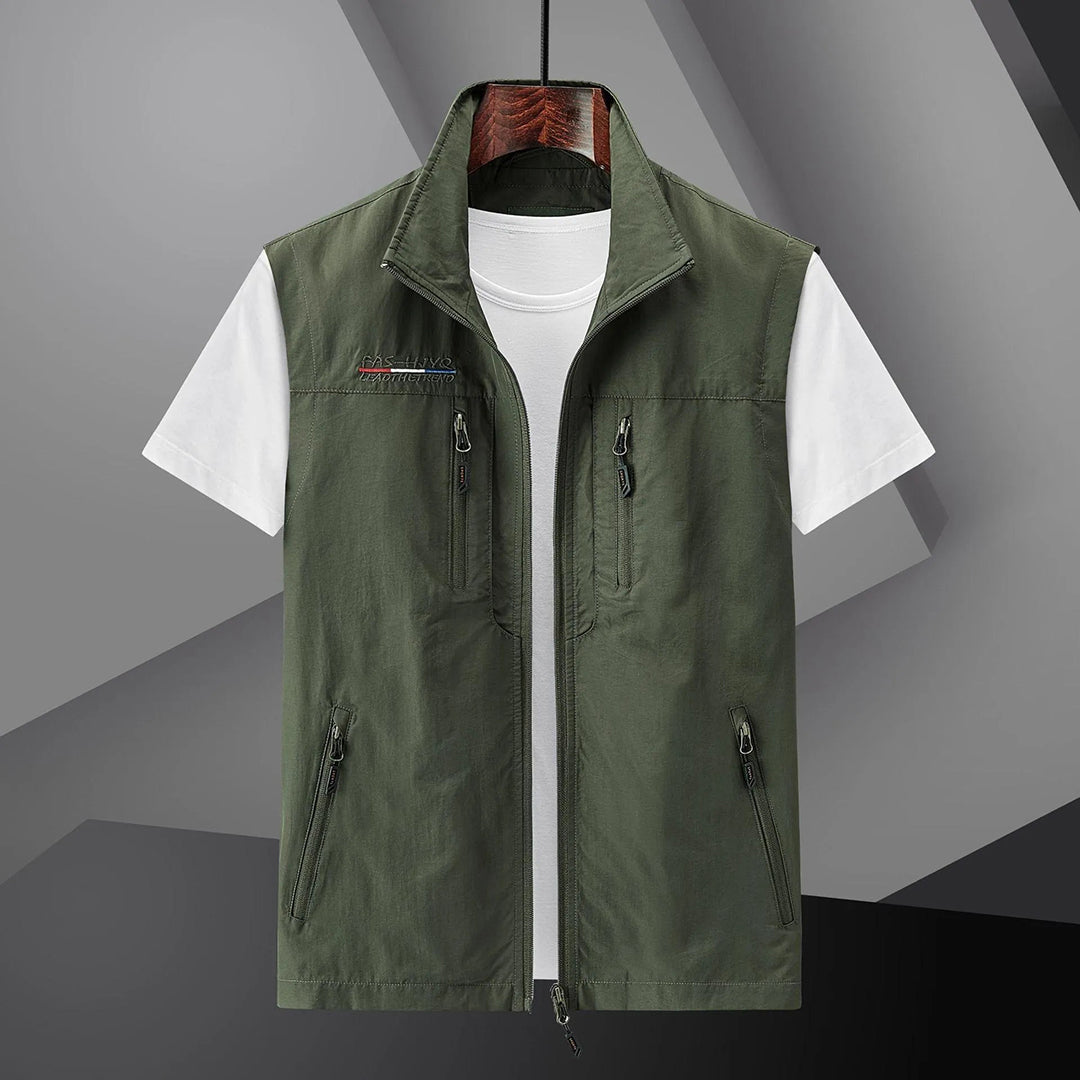 Cargo Weste - Herren Outdoor Tactical Vest Bodywarmer für den Sommer-HauteBerlin