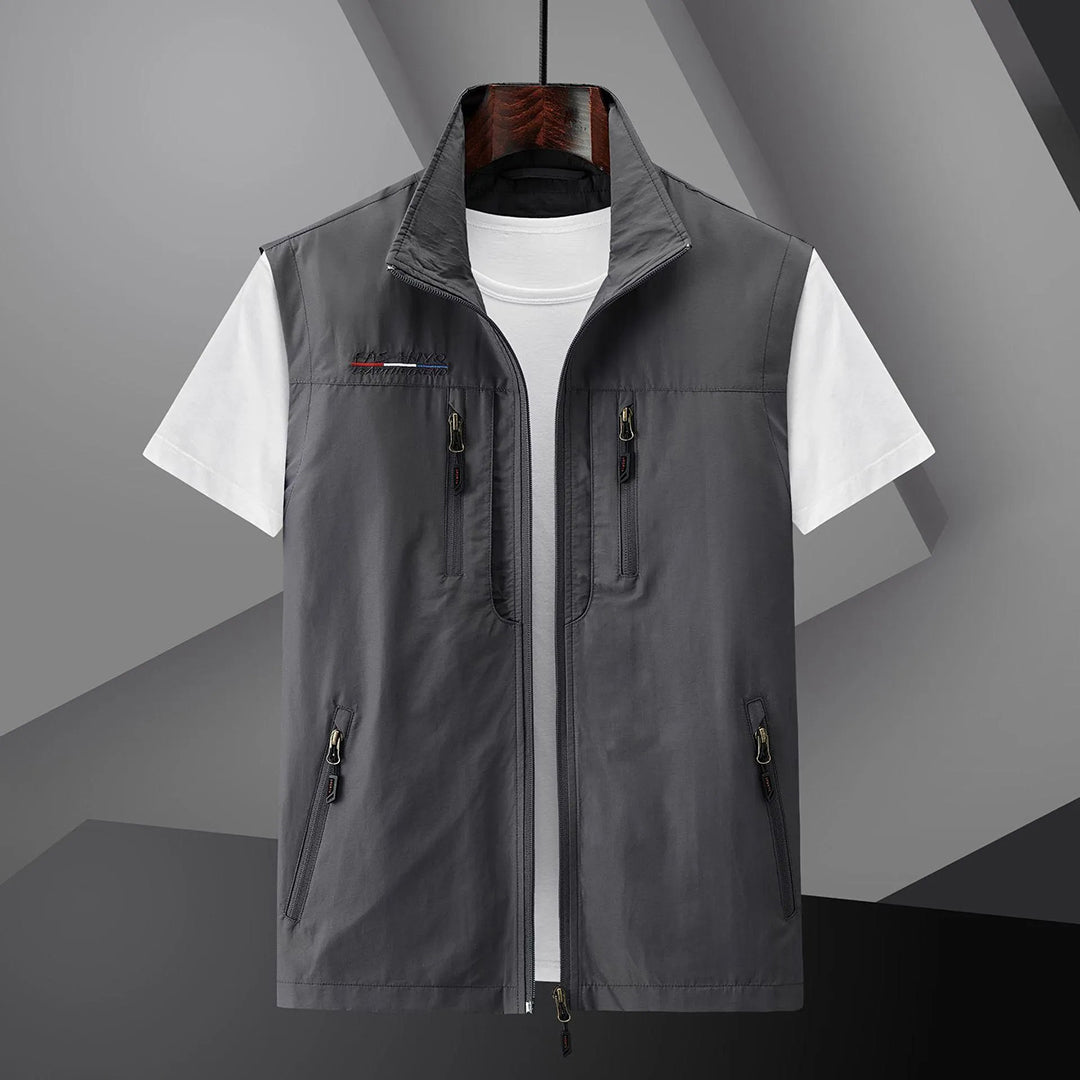 Cargo Weste - Herren Outdoor Tactical Vest Bodywarmer für den Sommer-HauteBerlin