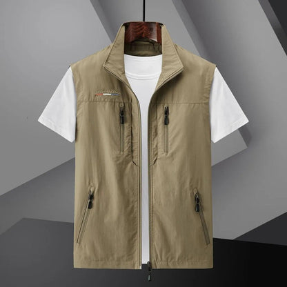 Cargo Weste - Herren Outdoor Tactical Vest Bodywarmer für den Sommer-HauteBerlin