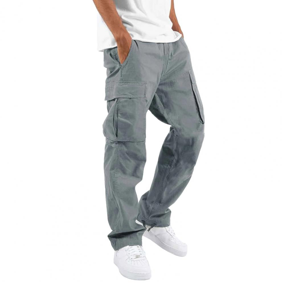Cargohose - Gerades Bein - Taschen - Herren Cargohose - Herrenhosen-HauteBerlin