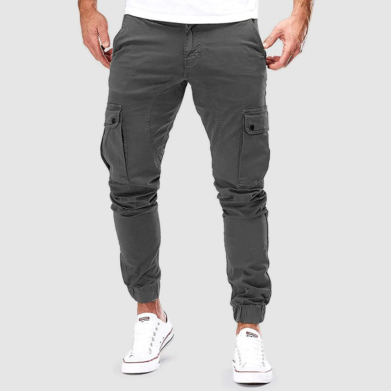 Cargohose - Skinny - Taschen - Cargo Jogger - Herrenhosen-HauteBerlin