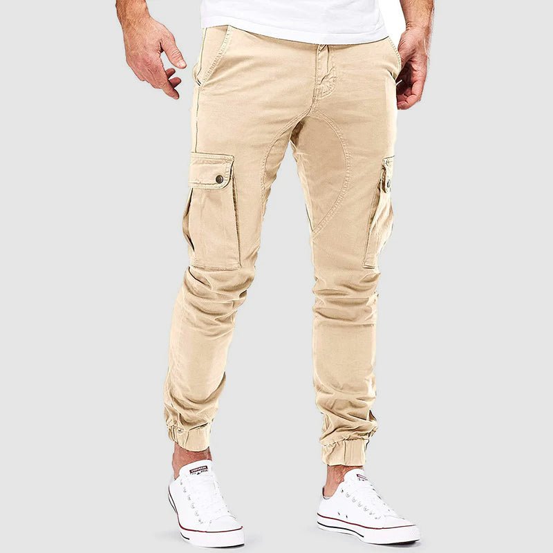 Cargohose - Skinny - Taschen - Cargo Jogger - Herrenhosen-HauteBerlin