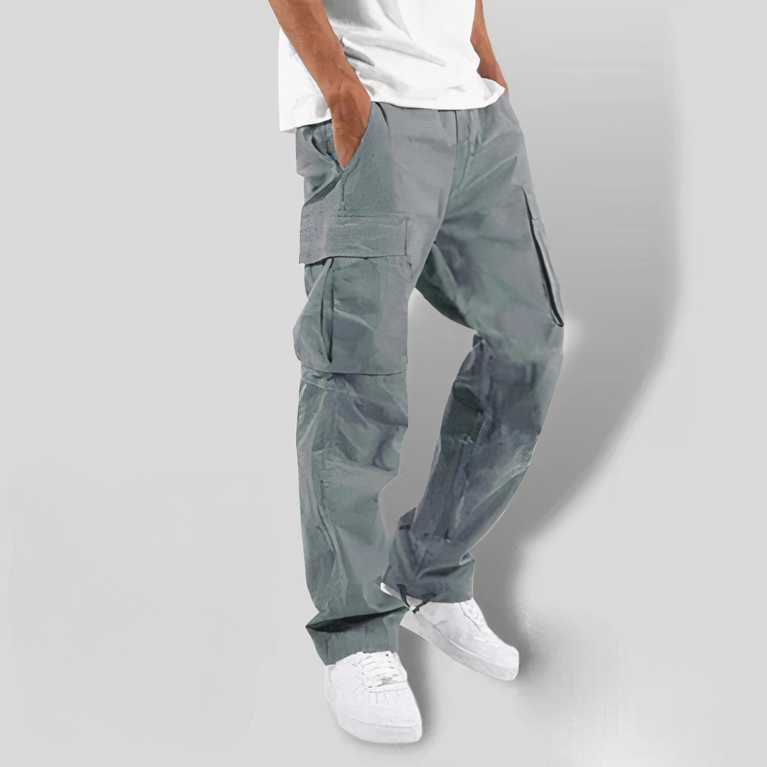 Cargohosen | Loose Fit | Taschen | Gerade Hosenbeine | Herrenhosen-HauteBerlin