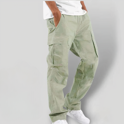 Cargohosen | Loose Fit | Taschen | Gerade Hosenbeine | Herrenhosen-HauteBerlin