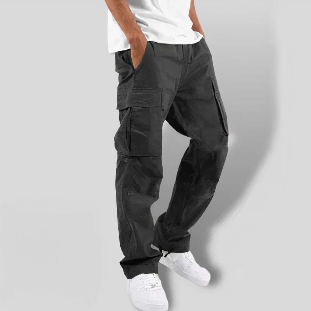 Cargohosen | Loose Fit | Taschen | Gerade Hosenbeine | Herrenhosen-HauteBerlin