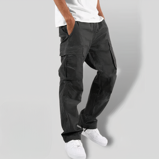 Cargohosen | Loose Fit | Taschen | Gerade Hosenbeine | Herrenhosen-HauteBerlin