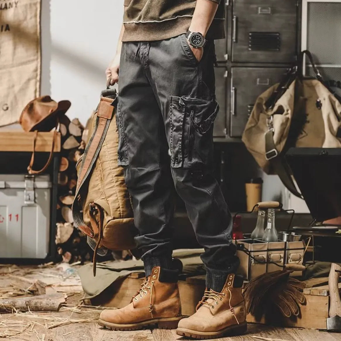 Cargohosen | Tactical | Taschen | Cargo-Jogginghosen | Cargohosen für Herren-HauteBerlin