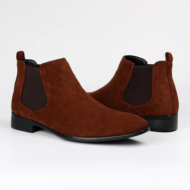 Chelsea Boots - Herren Schlupfstiefel aus Wildleder-HauteBerlin